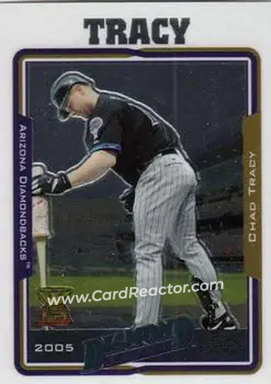 2005 Topps Chrome #16 - Chad Tracy - Arizona Diamondbacks - Front