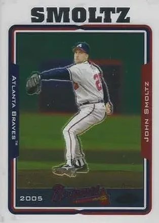 2005 Topps Chrome #18 - John Smoltz - Atlanta Braves