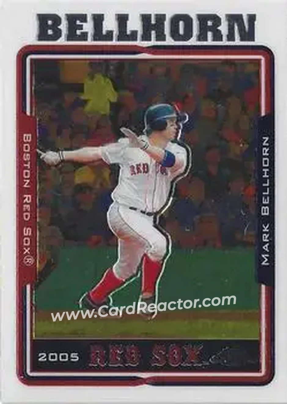 2005 Topps Chrome #24 - Mark Bellhorn - Boston Red Sox - Front