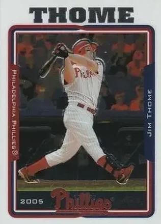 2005 Topps Chrome feature card