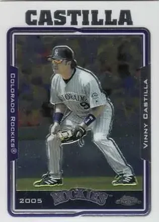 2005 Topps Chrome feature card