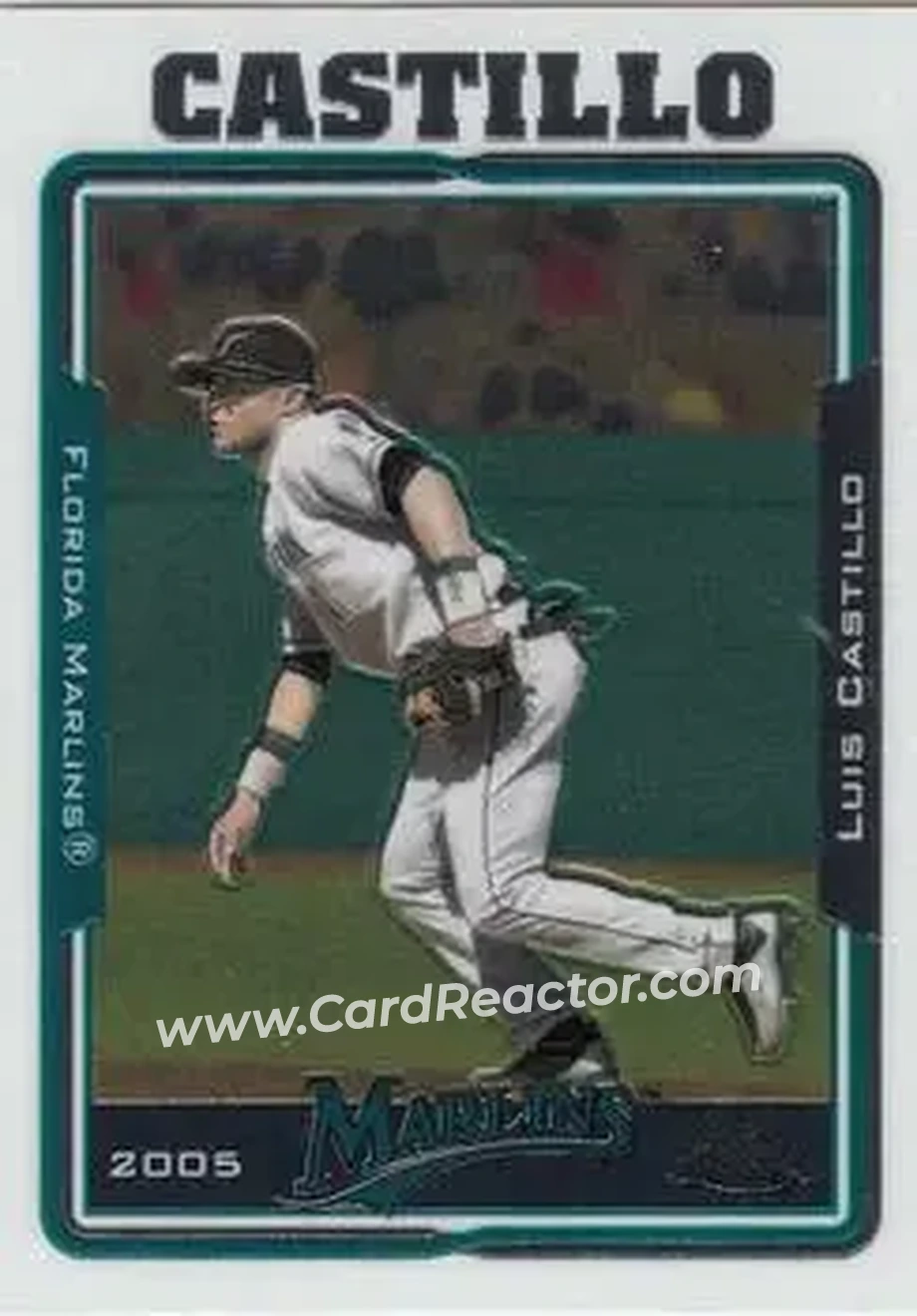 2005 Topps Chrome #29 - Luis Castillo - Florida Marlins - Front