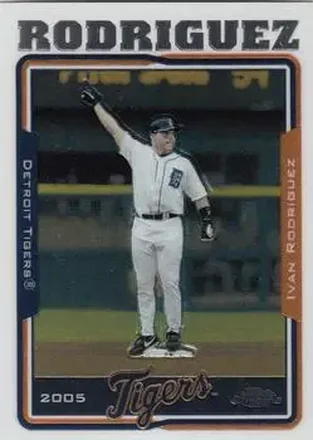 2005 Topps Chrome #30 - Ivan Rodriguez - Detroit Tigers