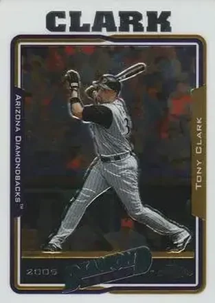 2005 Topps Chrome Updates & Highlights #UH3 - Tony Clark - Arizona Diamondbacks