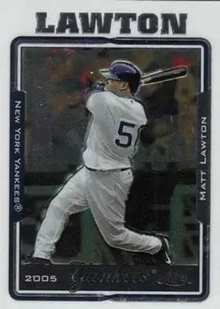 2005 Topps Chrome Updates & Highlights #UH8 - Matt Lawton - New York Yankees