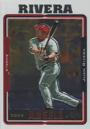 2005 Topps Chrome Updates & Highlights #UH9 - Juan Rivera - Los Angeles Angels