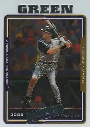 2005 Topps Chrome Updates & Highlights #UH10 - Shawn Green - Arizona Diamondbacks