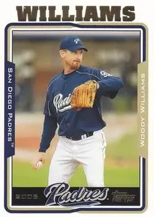 2005 Topps Chrome Updates & Highlights #UH12 - Woody Williams - San Diego Padres