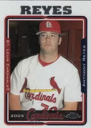 2005 Topps Chrome Updates & Highlights #UH14 - Anthony Reyes - St. Louis Cardinals