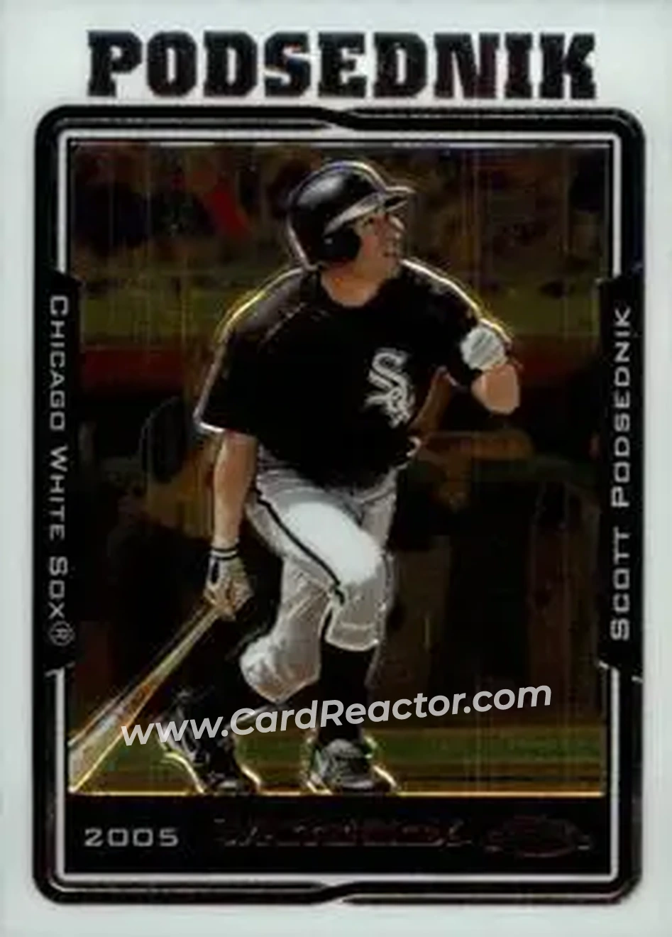 2005 Topps Chrome Updates & Highlights #UH19 - Scott Podsednik - Chicago White Sox - Front
