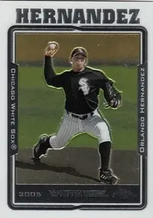 2005 Topps Chrome Updates & Highlights #UH21 Orlando Hernandez