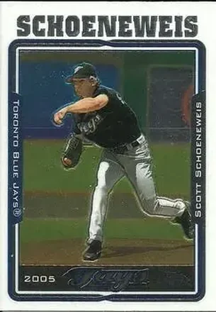 2005 Topps Chrome Updates & Highlights #UH25 Scott Schoeneweis