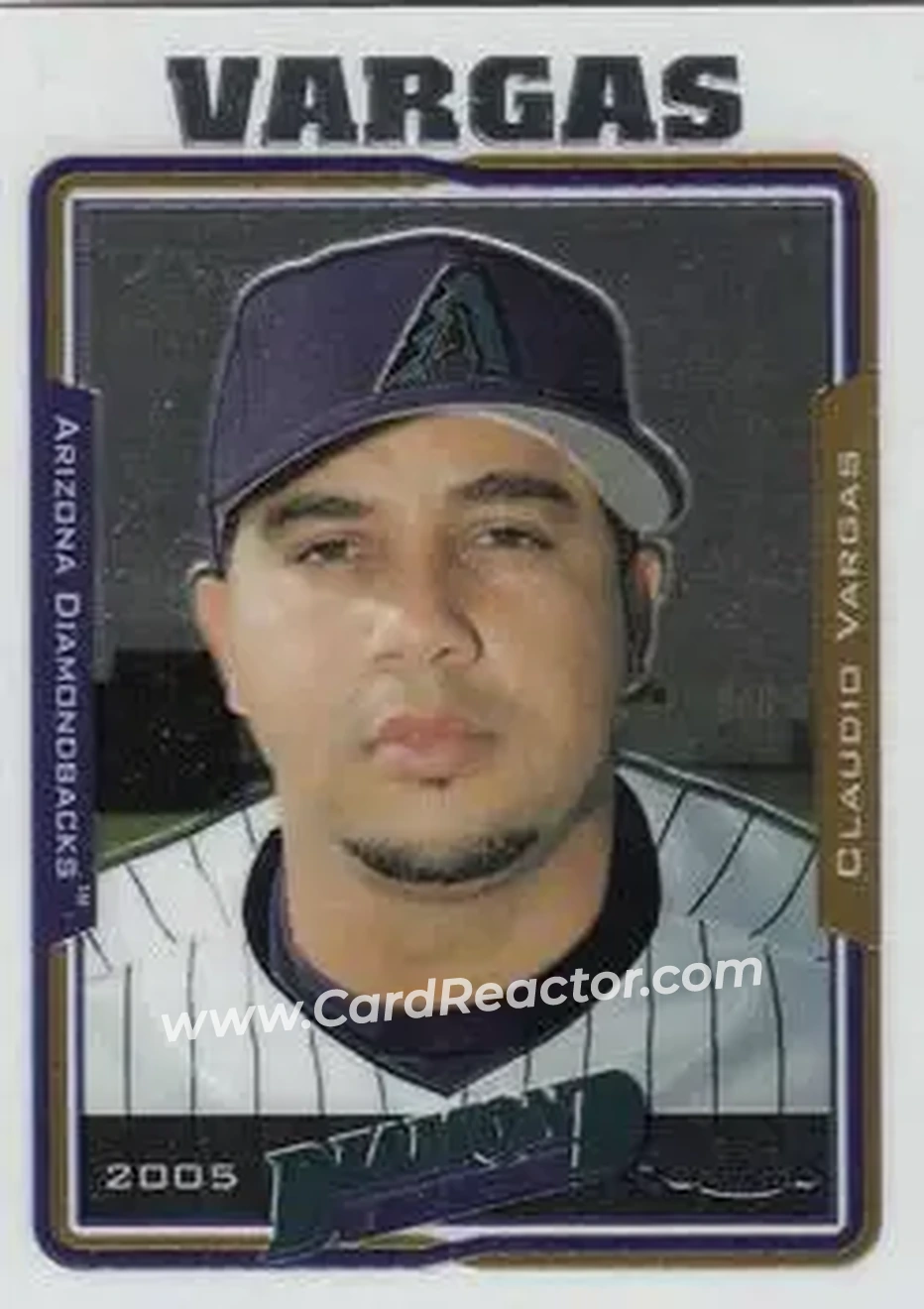 2005 Topps Chrome Updates & Highlights #UH28 - Claudio Vargas - Arizona Diamondbacks - Front