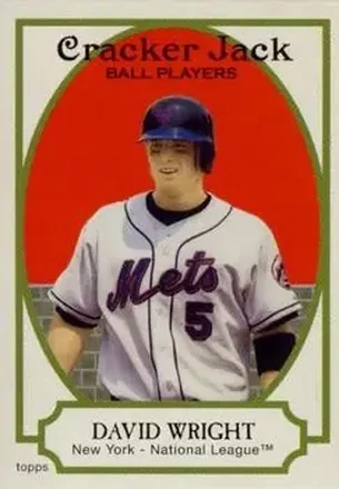 2005 Topps Cracker Jack #1 - David Wright - New York Mets