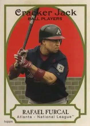 2005 Topps Cracker Jack #2 - Rafael Furcal - Atlanta Braves