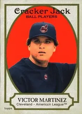 2005 Topps Cracker Jack #4 - Victor Martinez - Cleveland Indians
