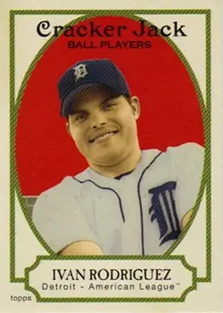 2005 Topps Cracker Jack #7 - Ivan Rodriguez - Detroit Tigers