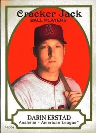 2005 Topps Cracker Jack #8 - Darin Erstad - Anaheim Angels