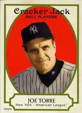 2005 Topps Cracker Jack #12 - Joe Torre - New York Yankees