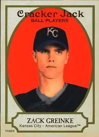 2005 Topps Cracker Jack #13 - Zack Greinke - Kansas City Royals