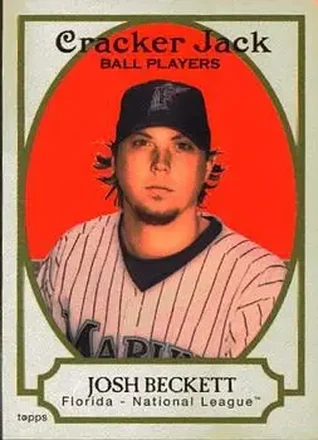 2005 Topps Cracker Jack #17 - Josh Beckett - Florida Marlins