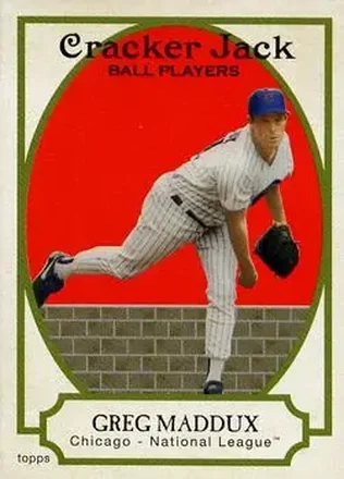 2005 Topps Cracker Jack #20 - Greg Maddux - Chicago Cubs