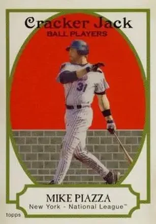 2005 Topps Cracker Jack #25 - Mike Piazza - New York Mets