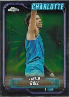 2024-25 Topps Chrome #3 - LaMelo Ball - Charlotte Hornets