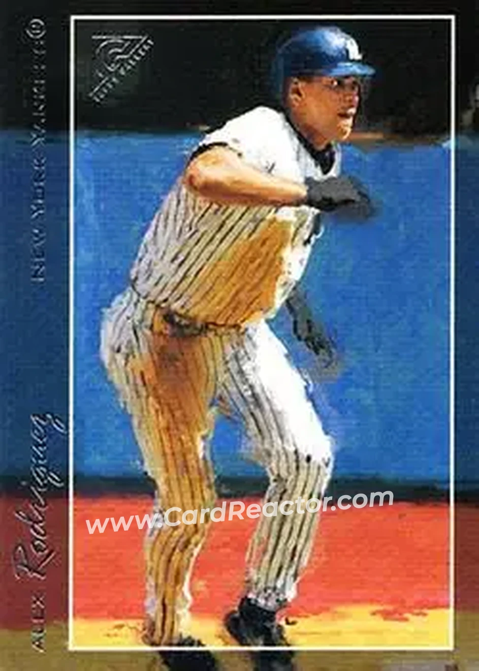 2005 Topps Gallery #1b - Alex Rodriguez - New York Yankees - Front