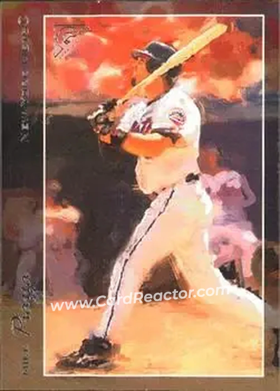 2005 Topps Gallery #3 - Mike Piazza - New York Mets - Front 2005 Topps Gallery #3 - Mike Piazza - New York Mets - Front