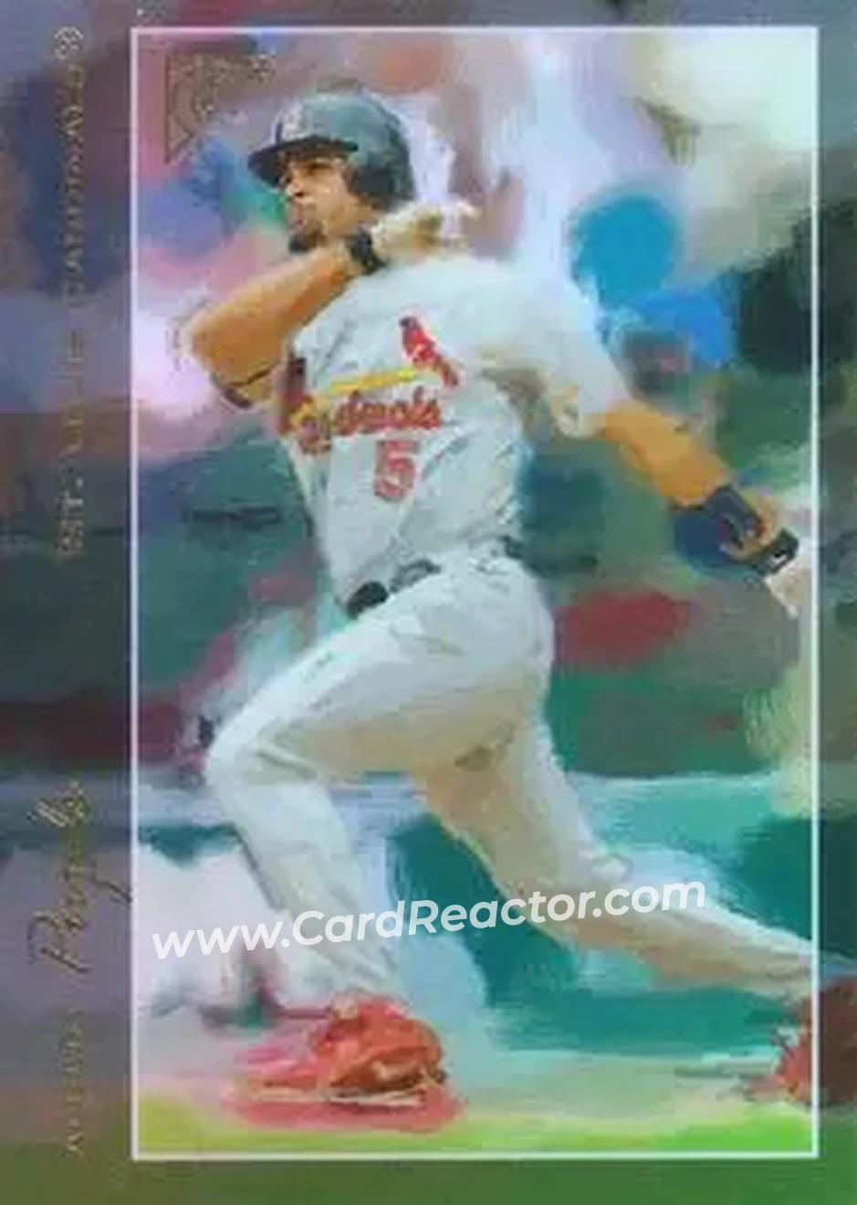 2005 Topps Gallery #5 - Albert Pujols - St. Louis Cardinals - Front