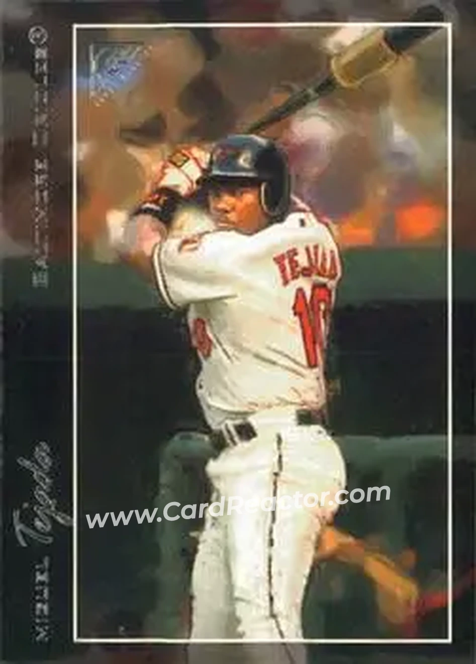 2005 Topps Gallery #8 - Miguel Tejada - Baltimore Orioles - Front