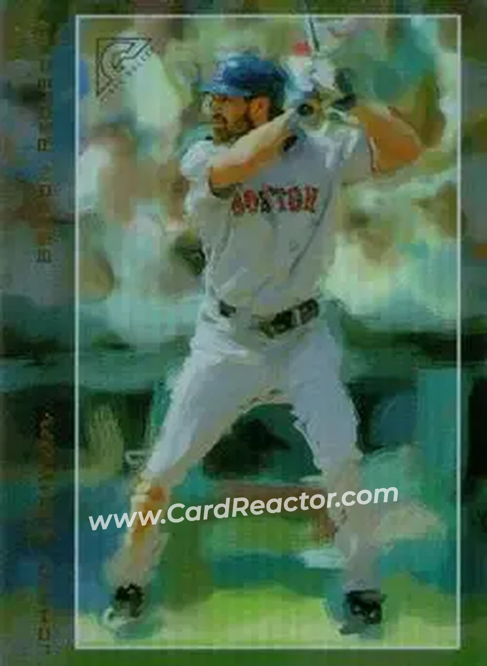 2005 Topps Gallery #9 - Johnny Damon - Boston Red Sox - Front