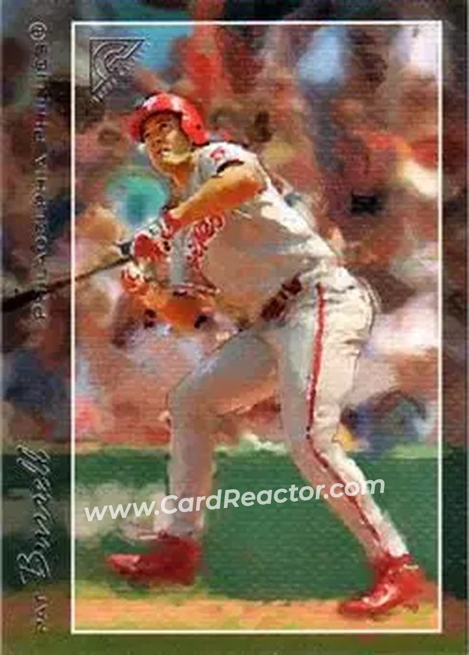 2005 Topps Gallery #11 - Pat Burrell - Philadelphia Phillies - Front