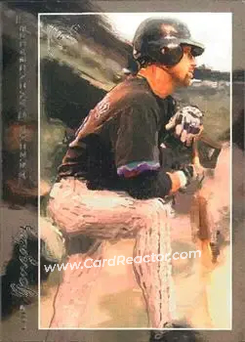 2005 Topps Gallery #14 - Luis Gonzalez - Arizona Diamondbacks - Front