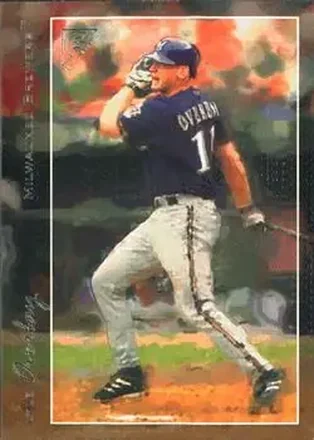 2005 Topps Gallery #28 - Lyle Overbay - Milwaukee Brewers