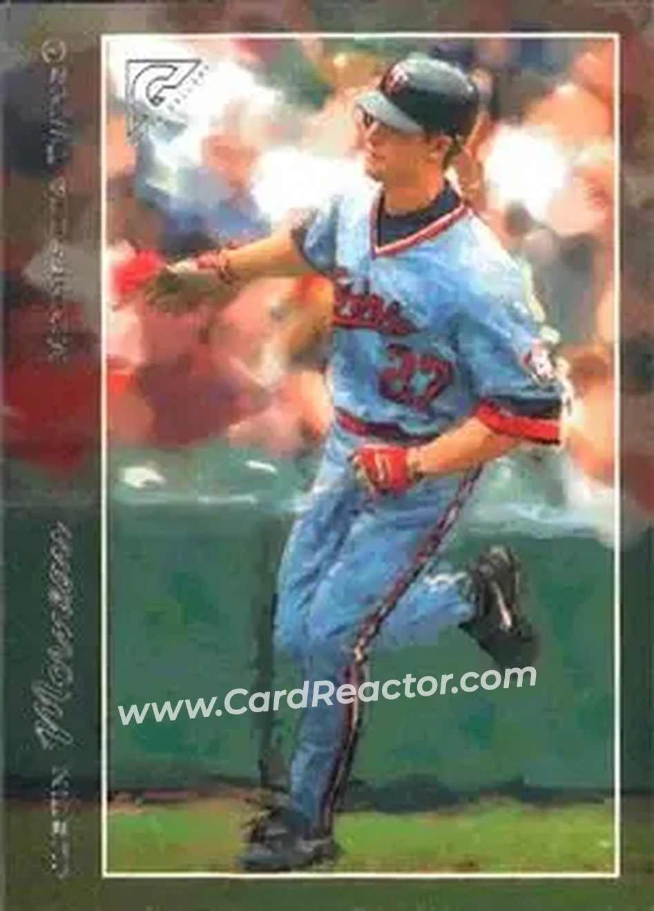 2005 Topps Gallery #29 - Justin Morneau - Minnesota Twins - Front