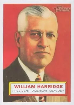 2005 Topps Heritage #1 - Will Harridge
