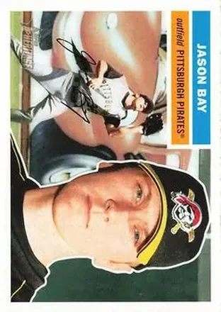 2005 Topps Heritage #6b - Jason Bay - Pittsburgh Pirates