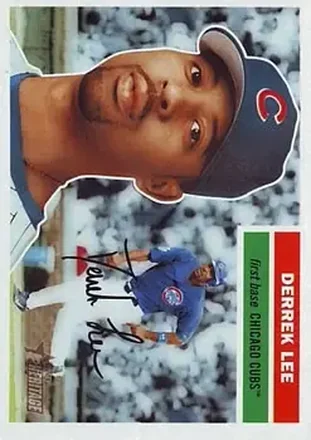 2005 Topps Heritage #18 - Derrek Lee - Chicago Cubs