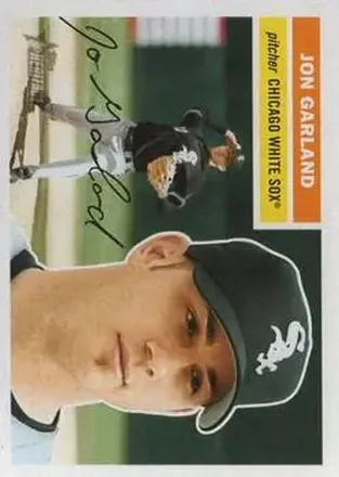 2005 Topps Heritage #23 - Jon Garland - Chicago White Sox