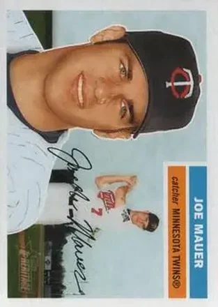 2005 Topps Heritage #25 Joe Mauer