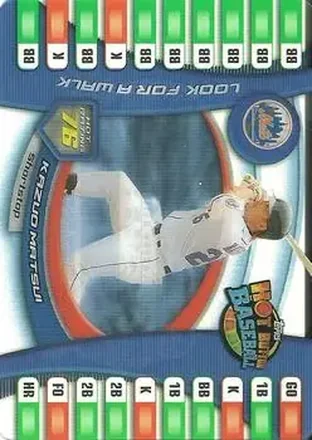 2005 Topps Hot Button #5 - Kazuo Matsui - New York Mets