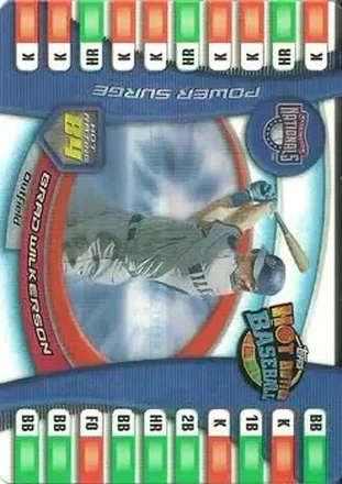 2005 Topps Hot Button #23 Brad Wilkerson