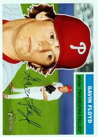2005 Topps Heritage #9 Gavin Floyd