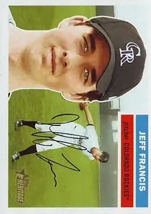 2005 Topps Heritage feature card