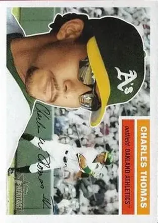 2005 Topps Heritage #14b Charles Thomas