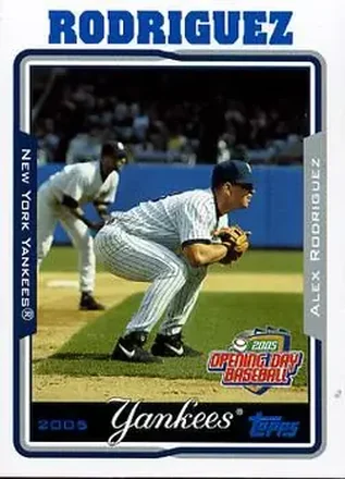 2005 Topps Opening Day #1 - Alex Rodriguez - New York Yankees
