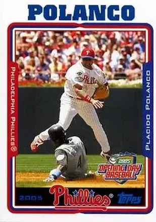 2005 Topps Opening Day #2 - Placido Polanco - Philadelphia Phillies