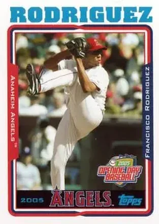 2005 Topps Opening Day #8 - Francisco Rodriguez - Anaheim Angels